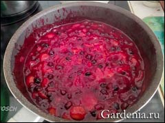 Экспресс-варенье желированное из ягод и фруктов